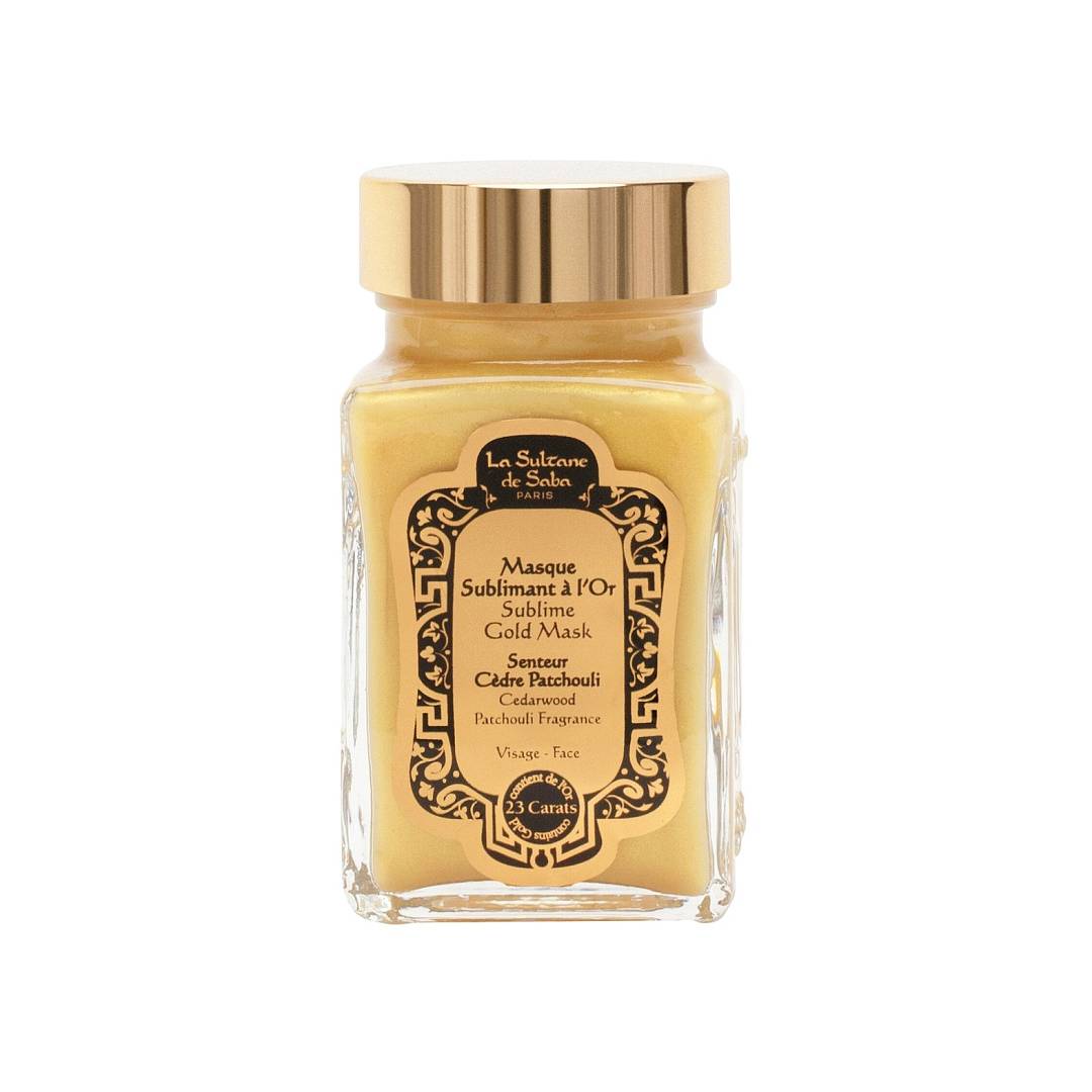 Маска для лица c ароматом кедра и пачули Sublime Gold