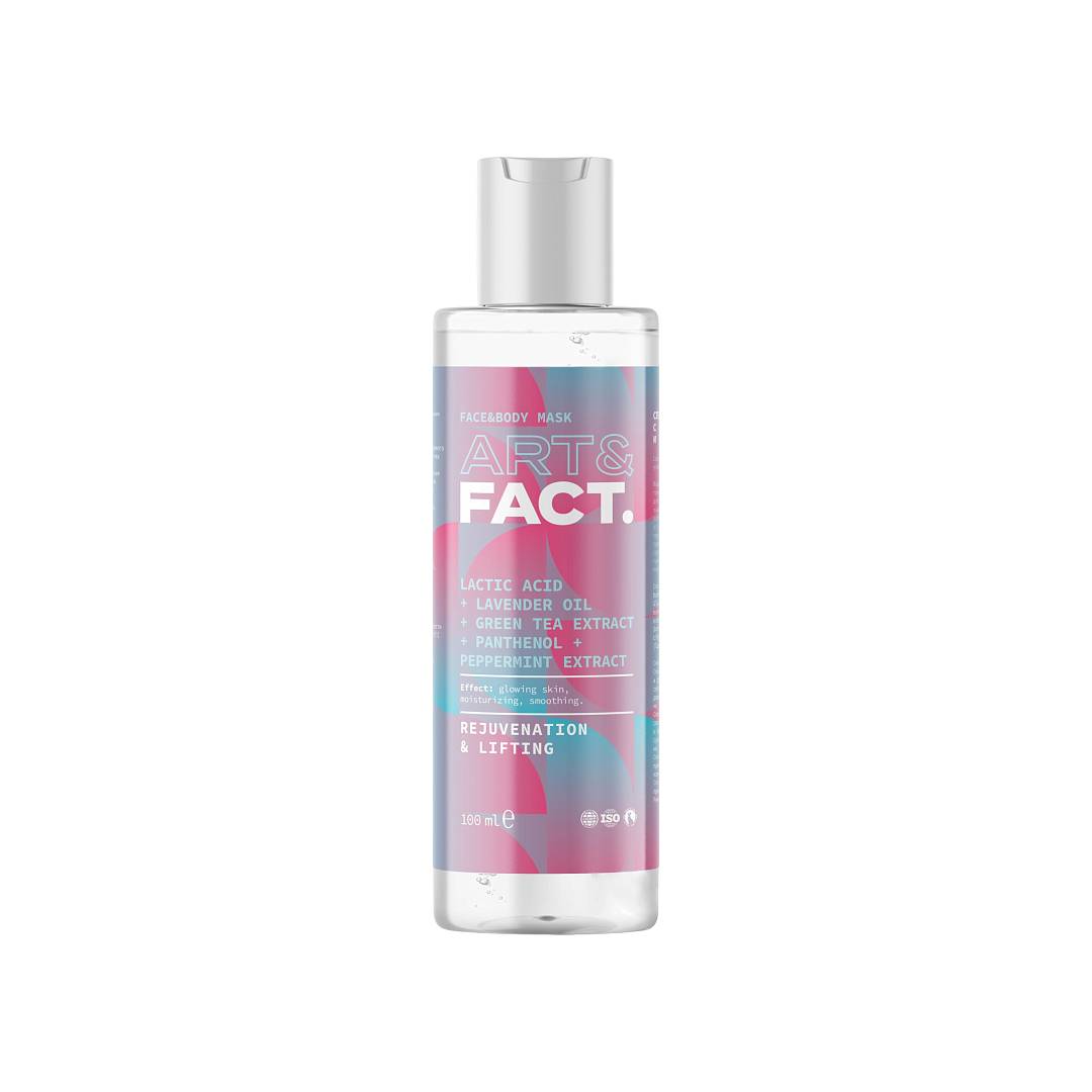 Сплэш-маска для лица и тела Splash mask face&body Lactic acid+Green tea 
