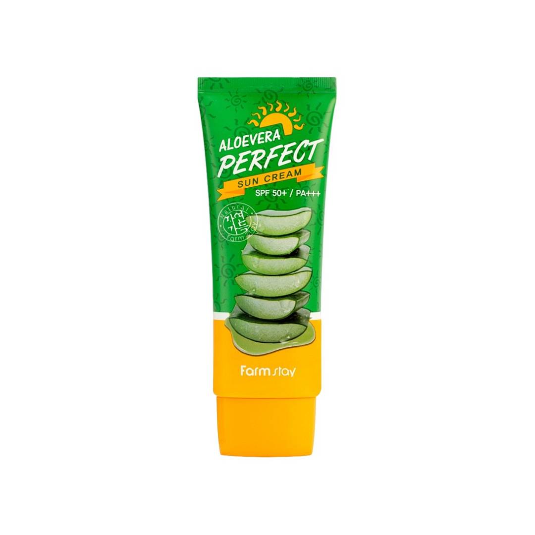 Крем солнцезащитный с алоэ вера SPF 50+/PA+++
