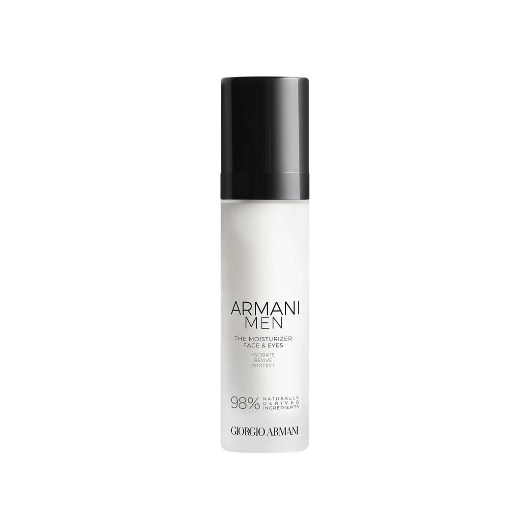 Крем для лица и области вокруг глаз The Moisturizer Face & Eyes Armani Men