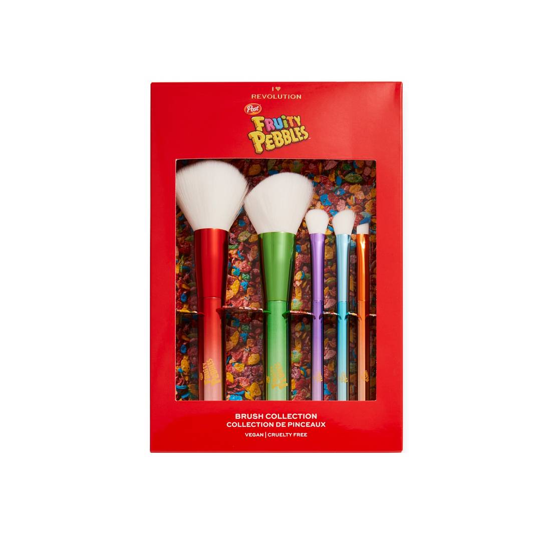 Набор косметических кистей Brush Collection Fruity Pebbles