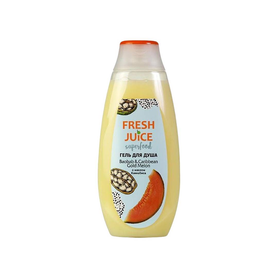 Гель для душа Superfood Baobab & Caribbean Gold Melon