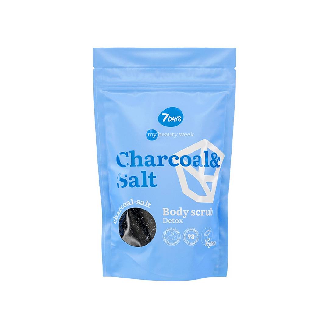 Скраб для тела угольно-солевой детокс Charcoal&Salt My Beauty Week