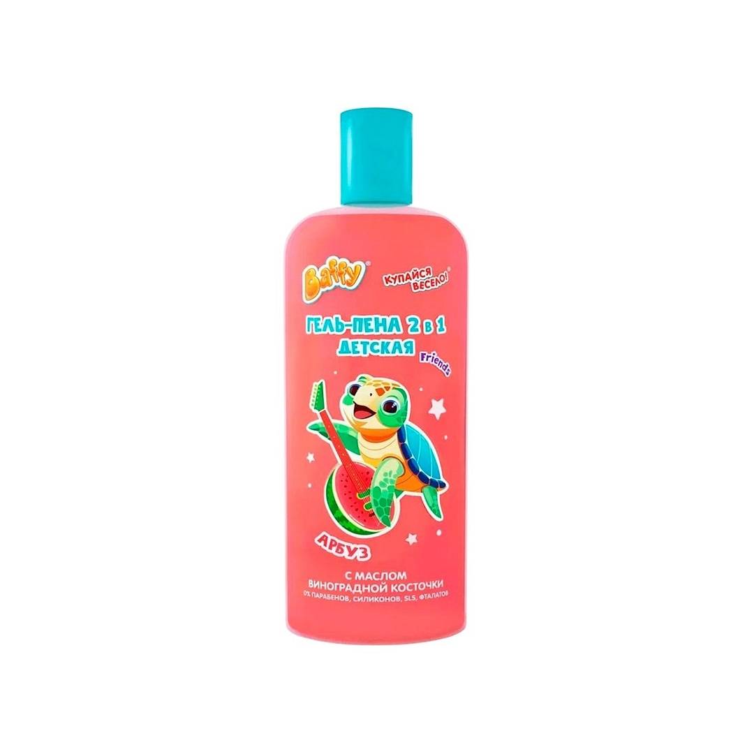 Гель-пена детская 2 в 1 Фруктово-ягодная фантазия Арбуз