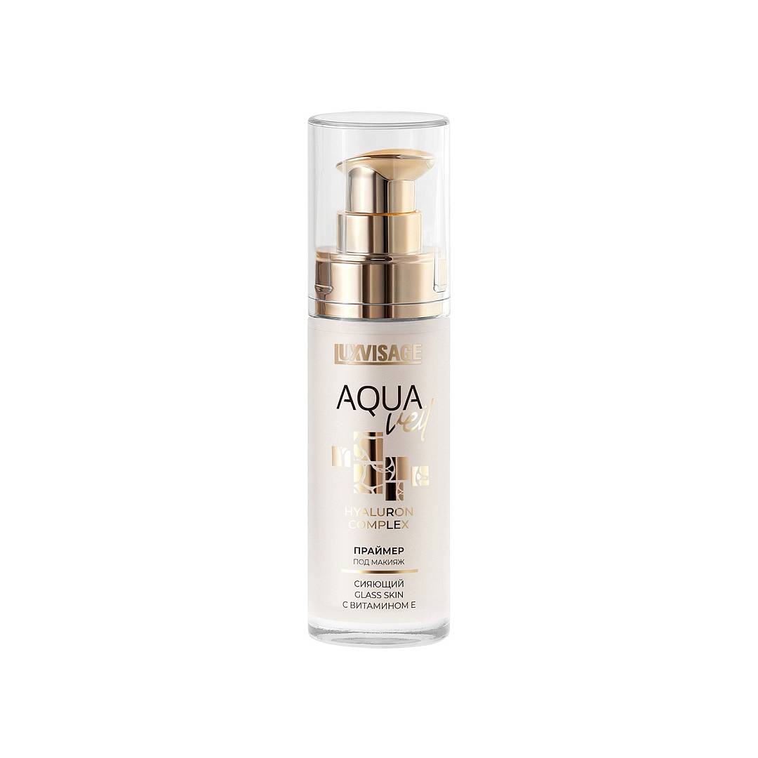 Праймер под макияж сияющий Aqua Veil Hyaluron Complex Glass Skin
