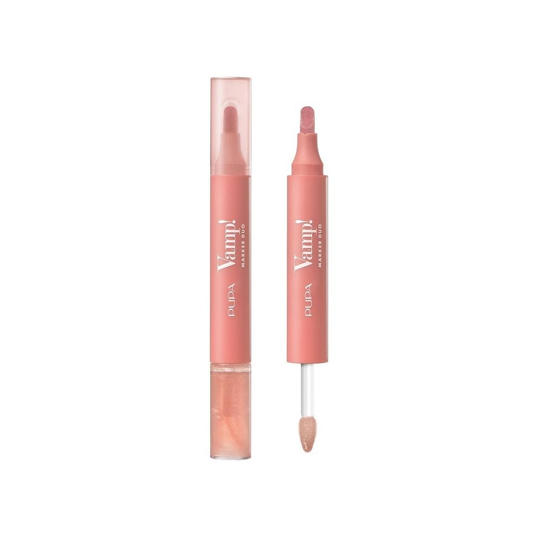 Набор для губ Vamp!Marker Duo Маркер для губ + Блеск для губ