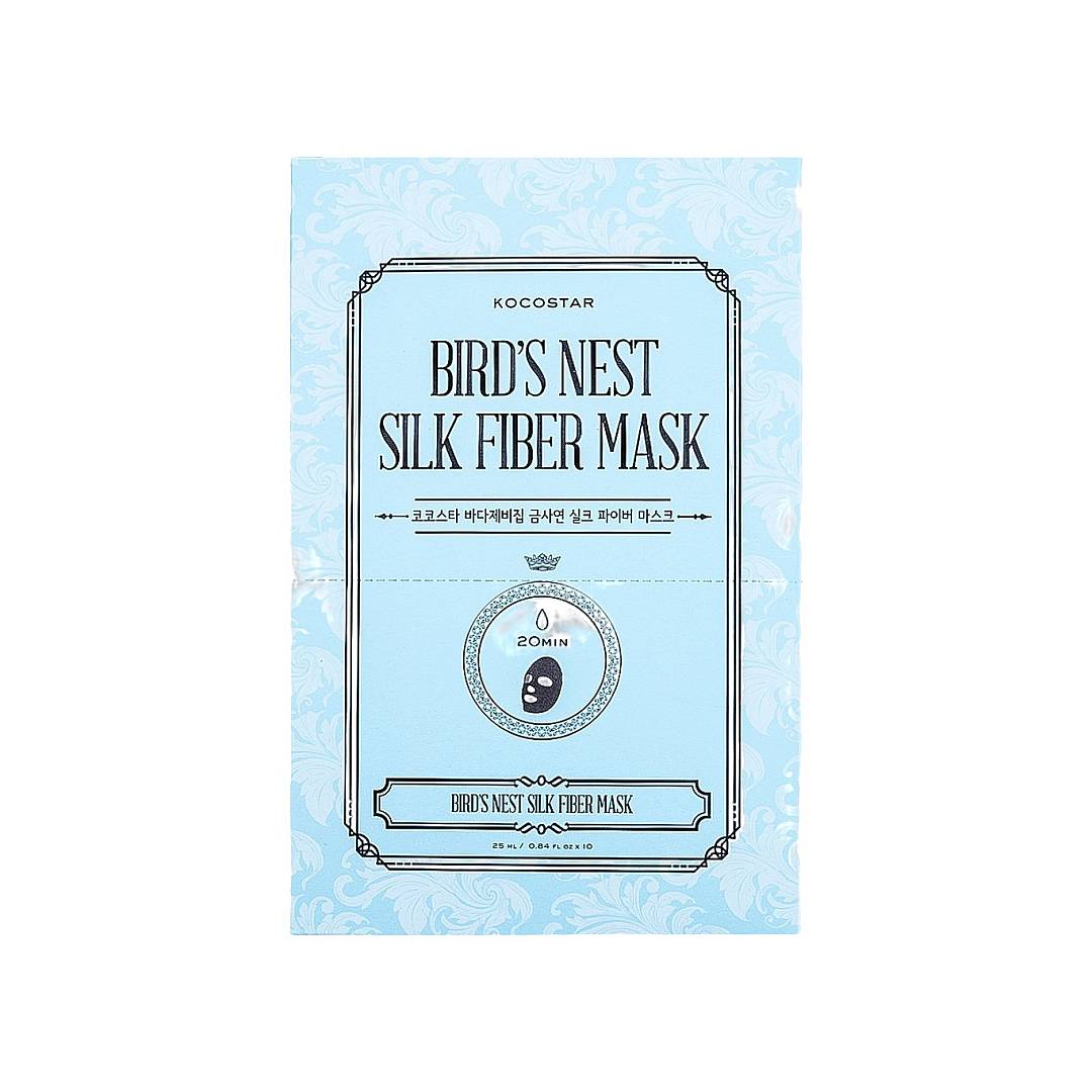 Маска для лица Гнездо салангана Bird’s Nest Silk Fiber Mask 