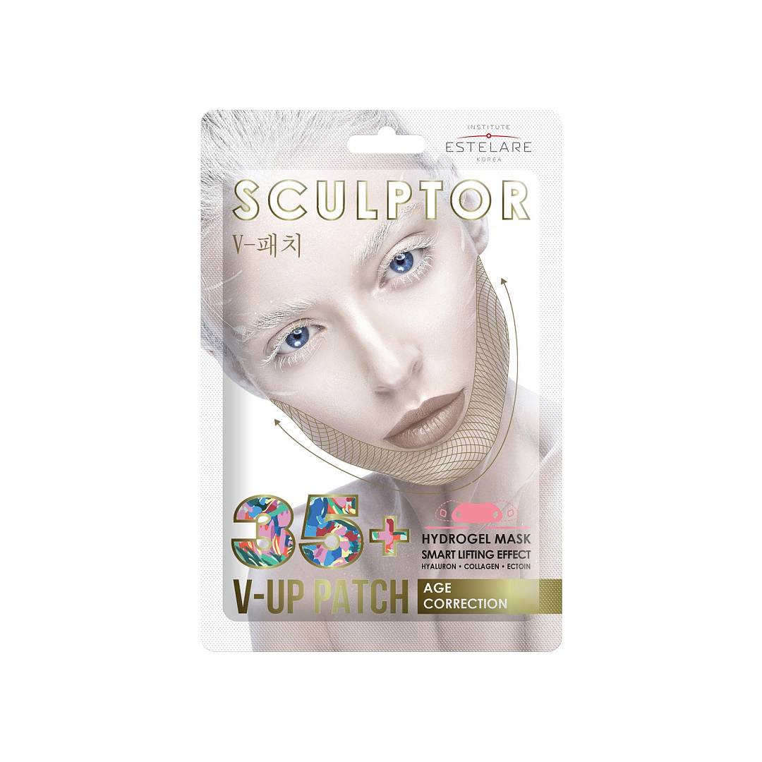 Маска-лифтинг гидрогелевая для V-line-зоны 35+ Sculptor 