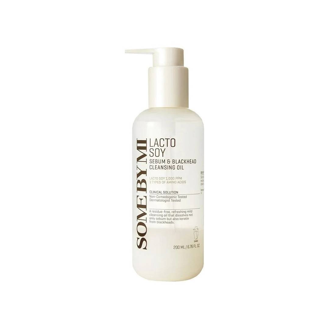 Гидрофильное масло для проблемной кожи Lactosoy Sebum & Blackhead Cleansing Oil 