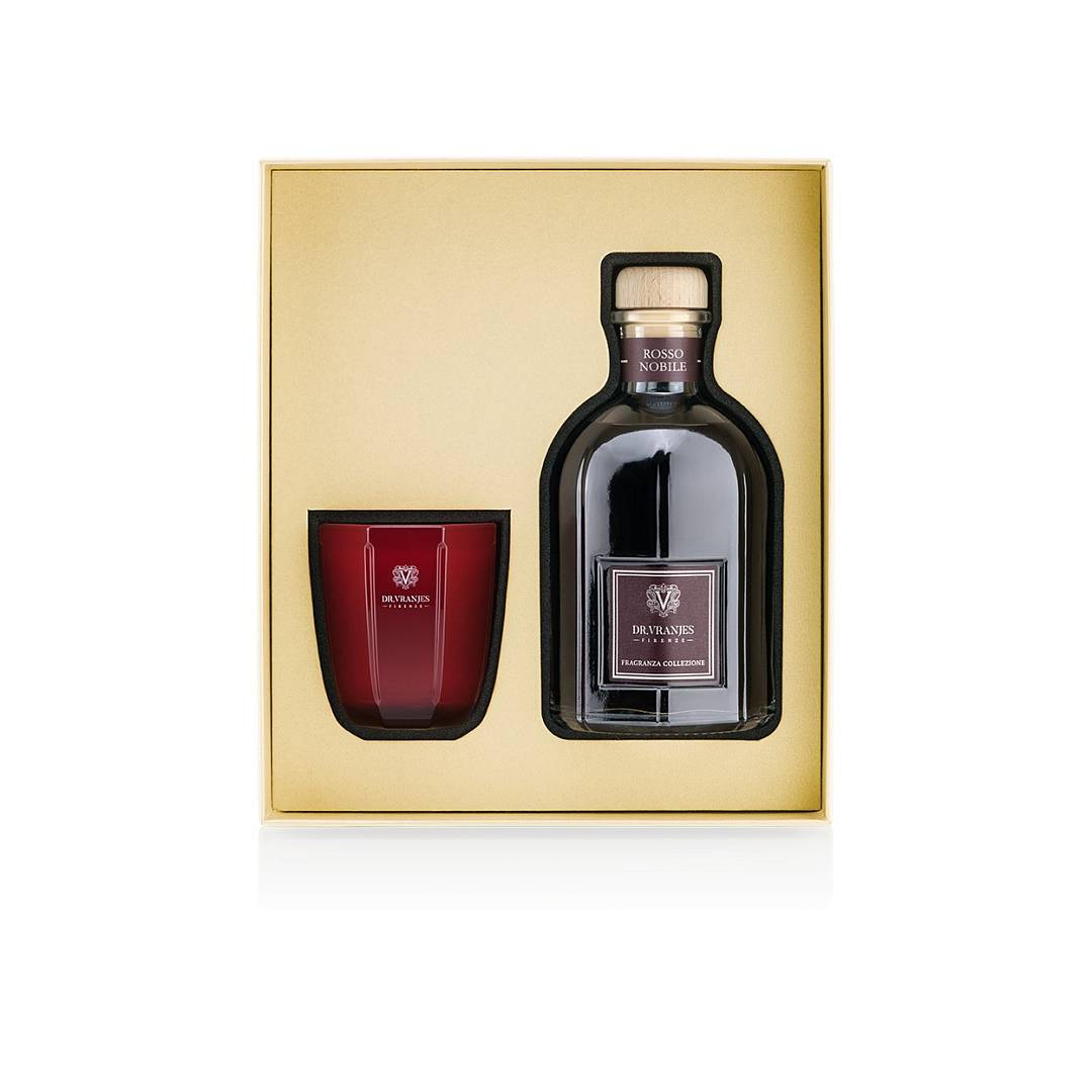 Набор Rosso Nobile: Диффузор + Свеча Red Tourmaline