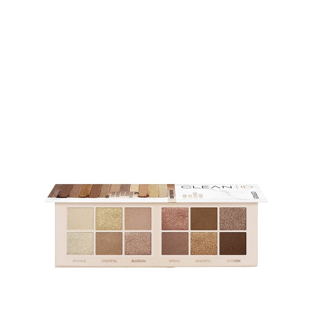 Палетка теней для век Natural Nude Clean ID 