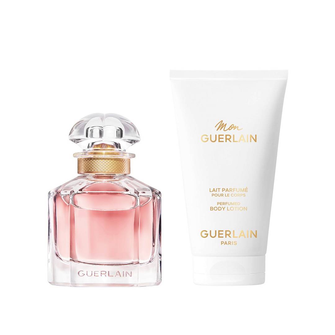 Набор: Парфюмерная Вода Mon Guerlain + Парфюмированный Лосьон Для Тела Mon Guerlain
