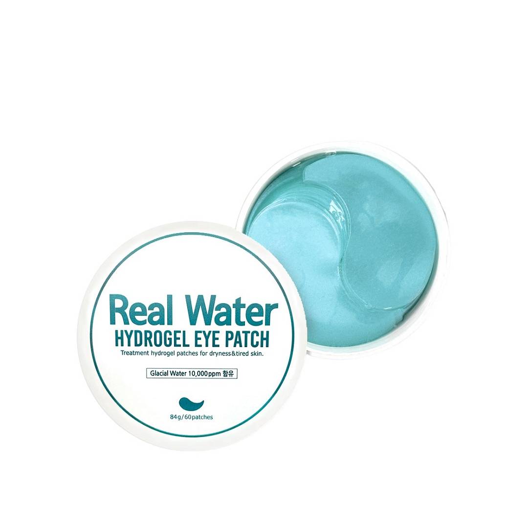Патчи гидрогелевые увлажняющие с ледниковой водой Real Water