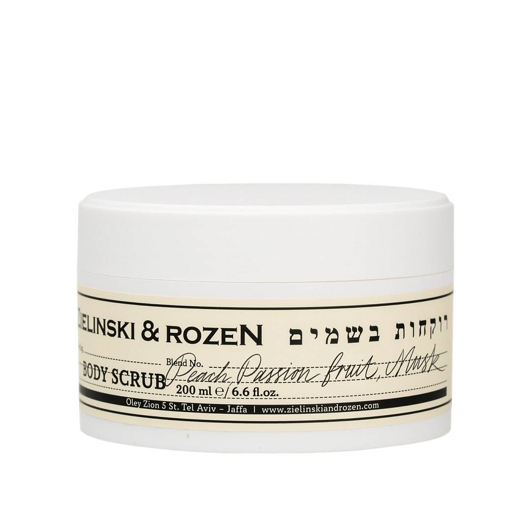 Скраб для тела Персик, Маракуйя, Мускус
