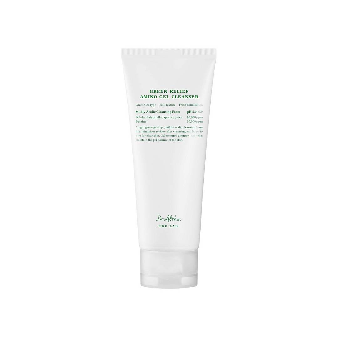Гель-пенка для умывания с аминокислотами Green Relief Amino Gel
