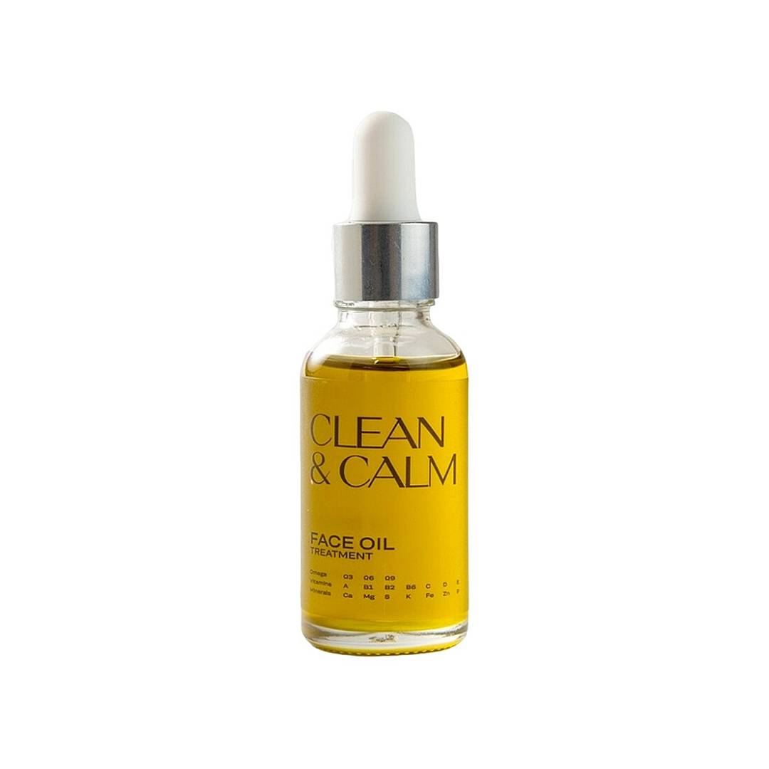 Масло косметическое для лица Clean&Clam