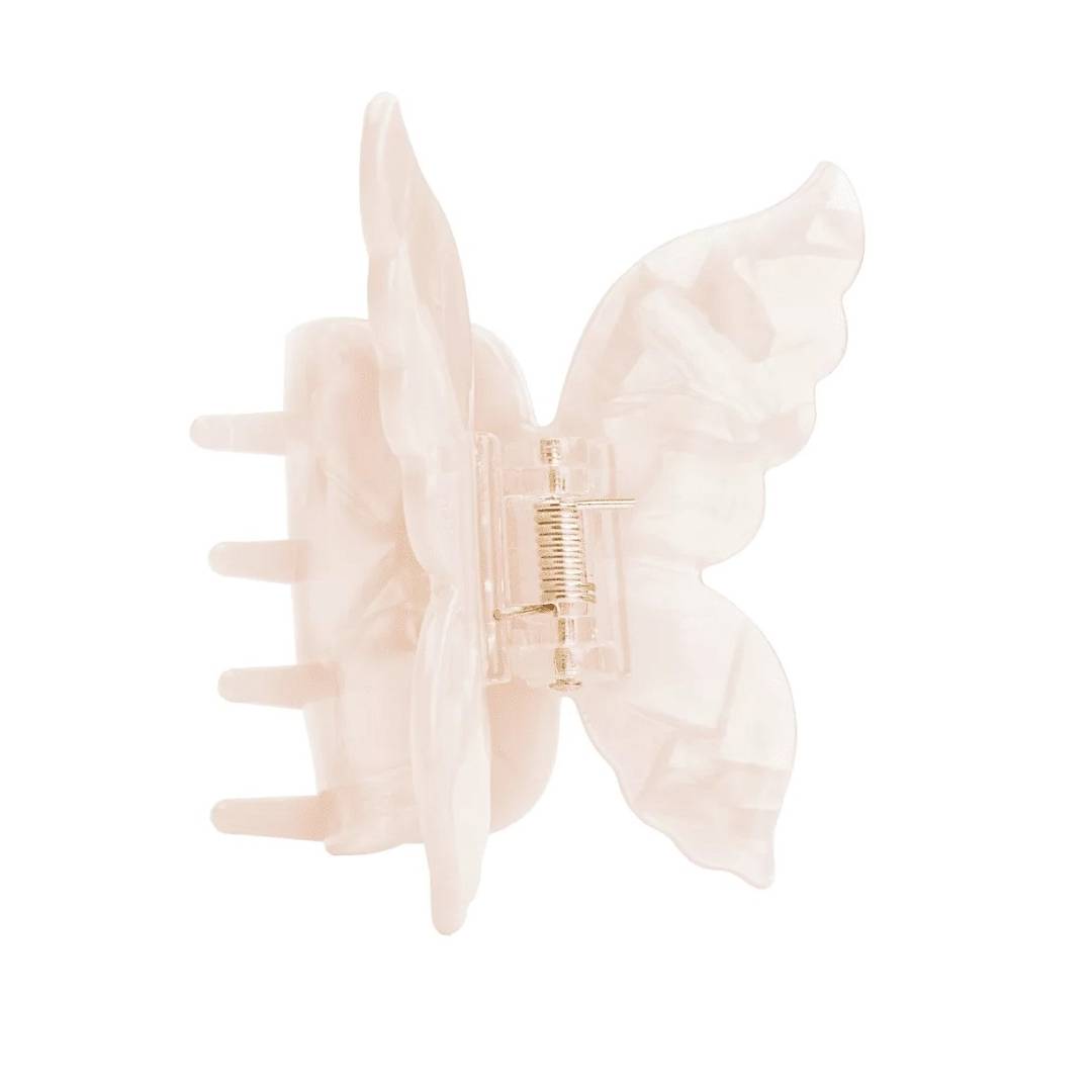 Краб для волос Персиковая бабочка