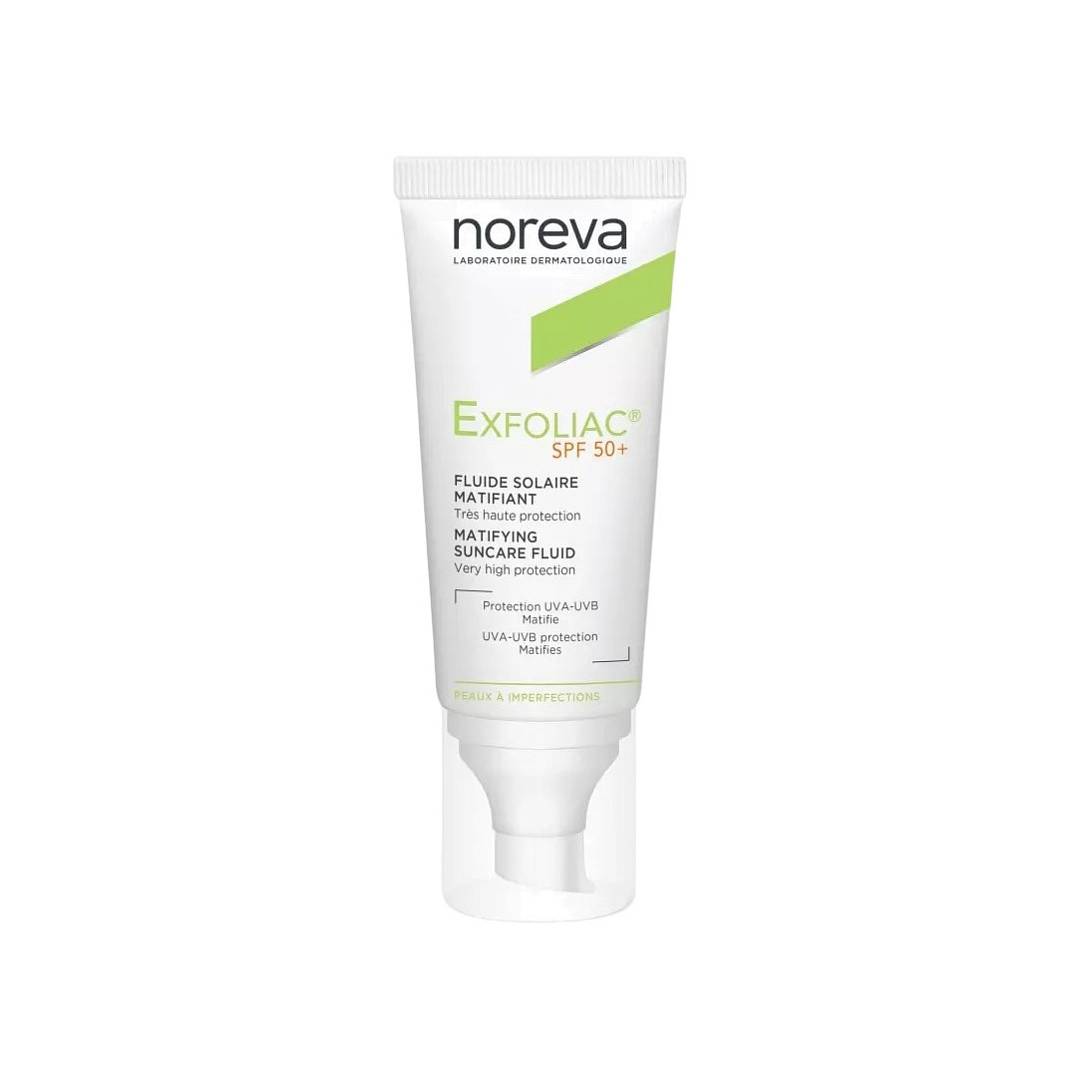 Эмульсия матирующая солнцезащитная SPF50+ Exfoliac