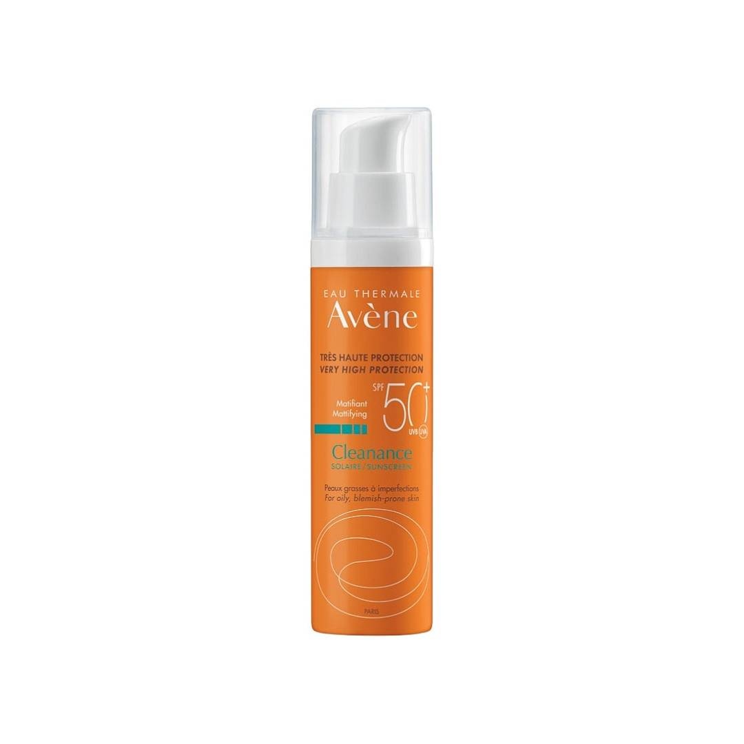 Флюид солнцезащитный для жирной кожи SPF50+ UVB UVA с минеральным экраном