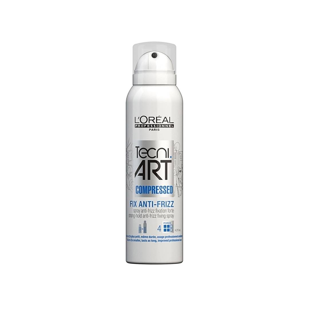 Спрей сильной фиксации с защитой от влаги Tecni.art Fix anti-frizz 125мл