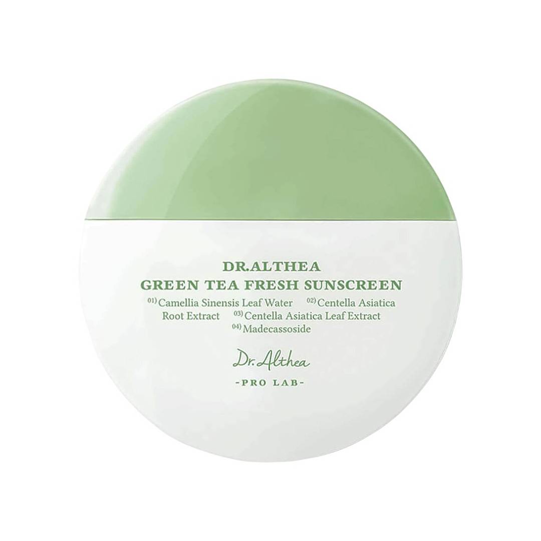 Крем солнцезащитный успокаивающий Green Tea Fresh Sunscreen SPF50+ PA++++