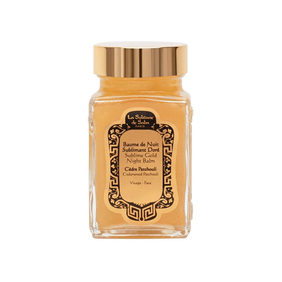 Крем для лица ночной c ароматом кедра и пачули Sublime Gold