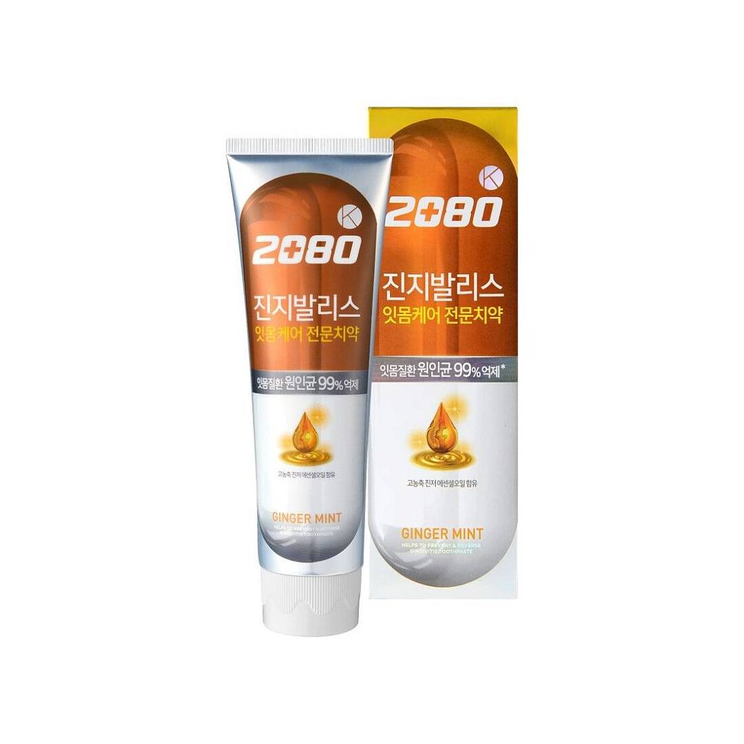 Зубная паста с экстрактом гинкго и имбирным маслом DC 2080 K Ginger Mint