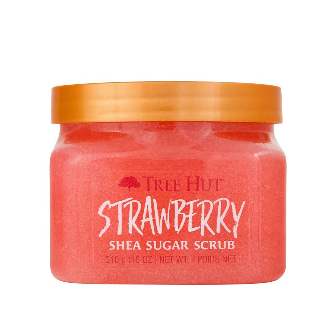 Сахарный скраб для тела с ароматом клубники Strawberry