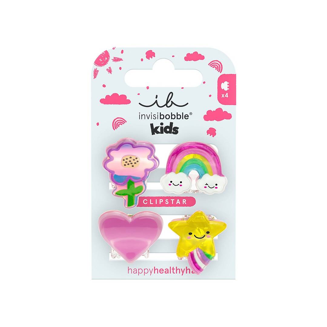 Заколки-крабики для волос детские Clipstar Kids Happy World