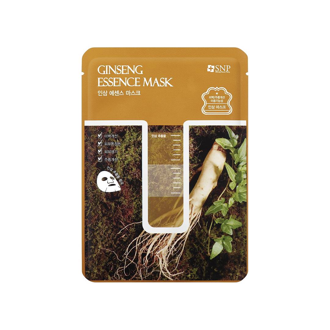 Маска тканевая выравнивающая цвет лица Ginseng Essence