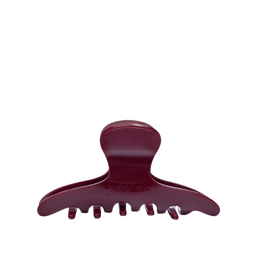 Краб для волос Бургунди