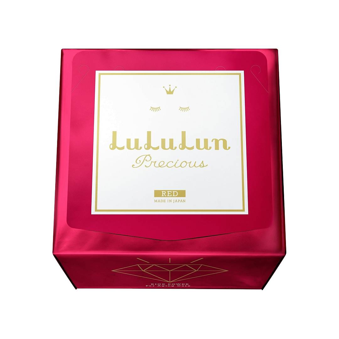 Маска для лица тканевая антивозрастная Precious Red