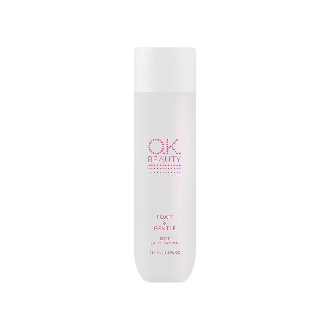 Мягкий шампунь для всех типов волос Ok Beauty Foam & Gentle