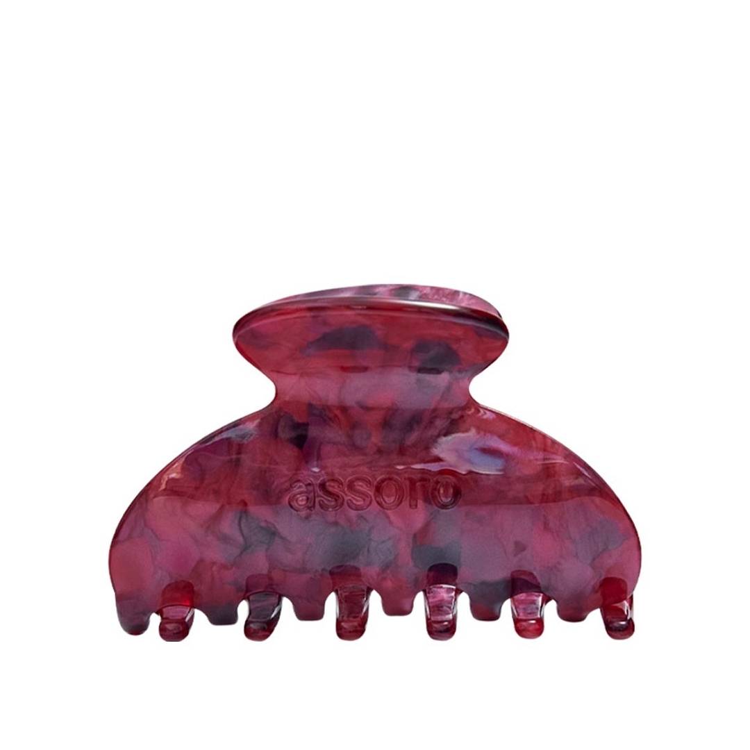 Краб для волос Гранат