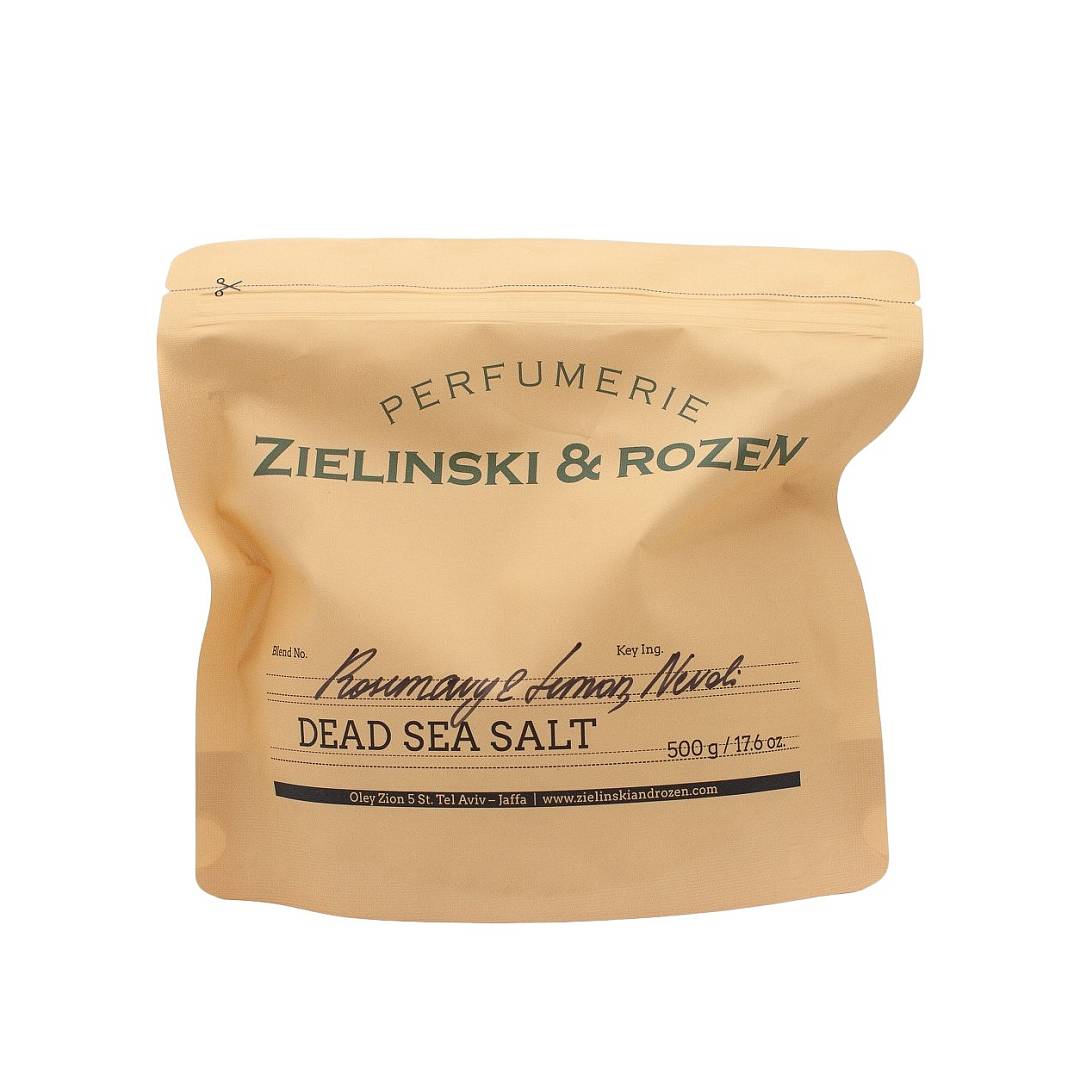 Соль Мертвого моря Розмарин, Лимон 