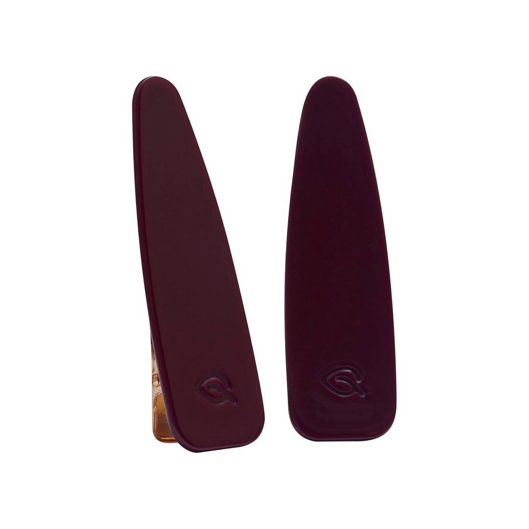 Набор заколок для волос Бургунди