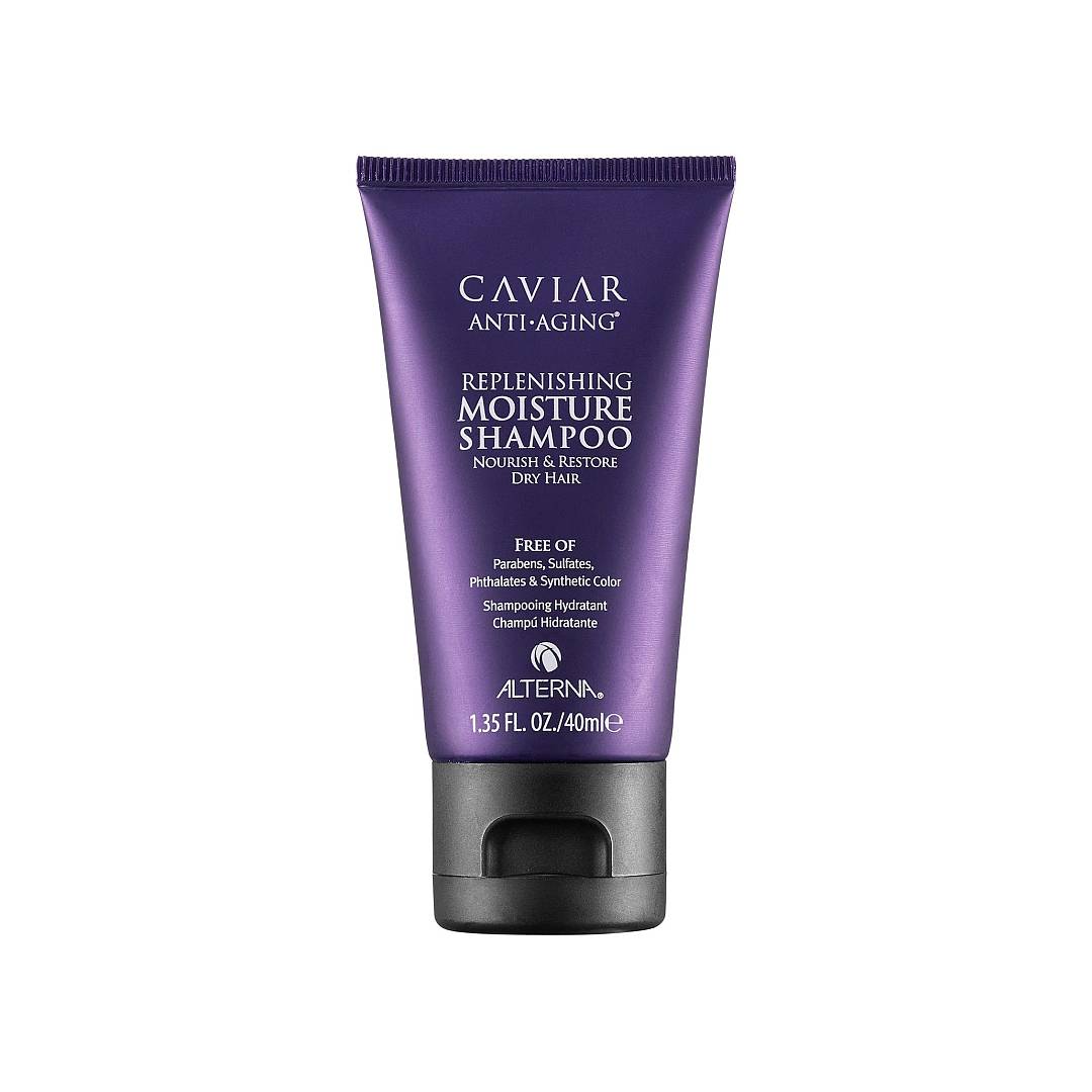 Увлажняющий шампунь с Морским шелком Caviar Anti-aging 40мл