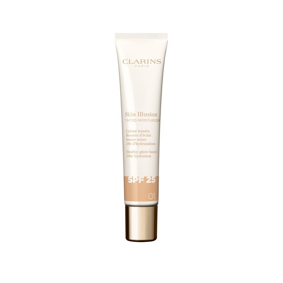 Крем для лица оттеночный увлажняющий с эффектом сияния SPF 25 Skin Illusion Tinted Moisturizer 
