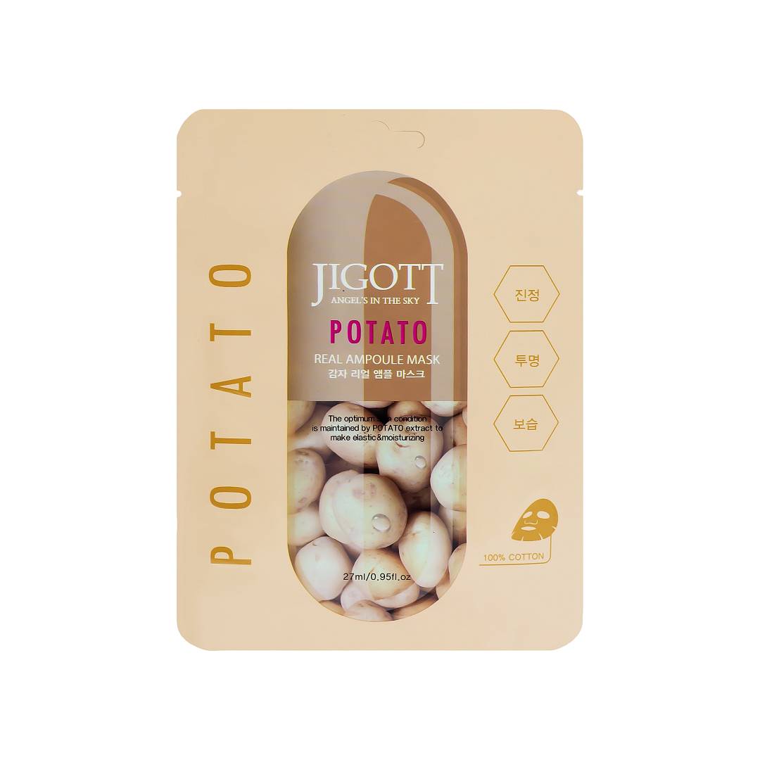 Тканевая маска с экстрактом картофеля Potato Real Ampoule Mask