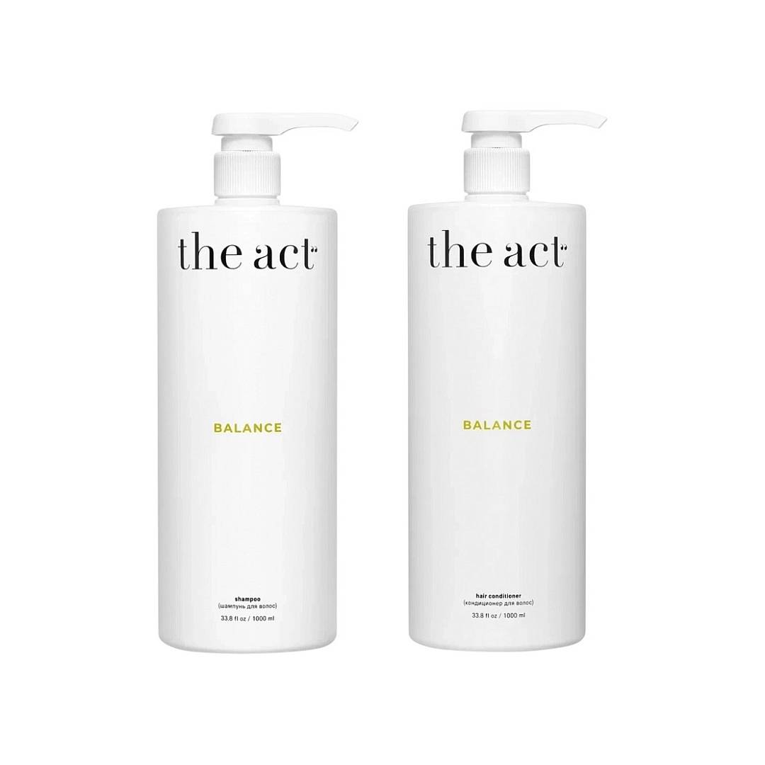 Набор для ухода за волосами Balance: шампунь+кондиционер