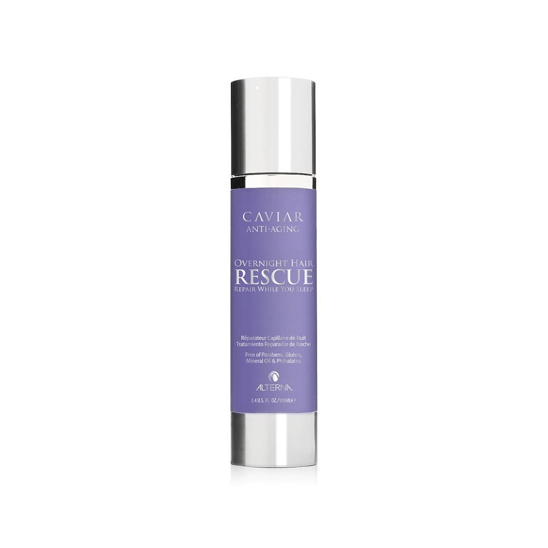 Активная ночная восстанавливающая эмульсия Caviar Overnight Hair Rescue 100мл