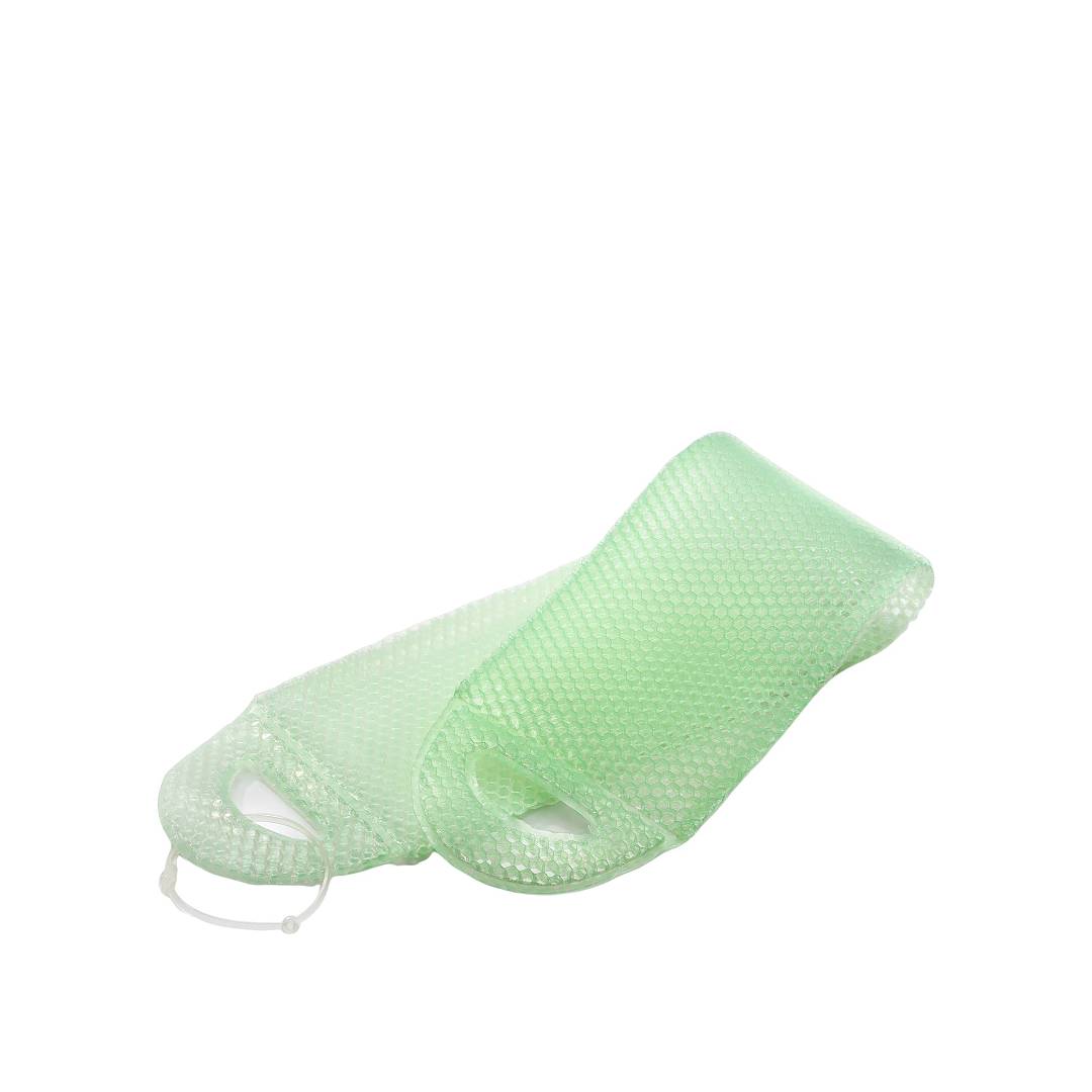 Мочалка-скрабер с ручками Медовые Соты