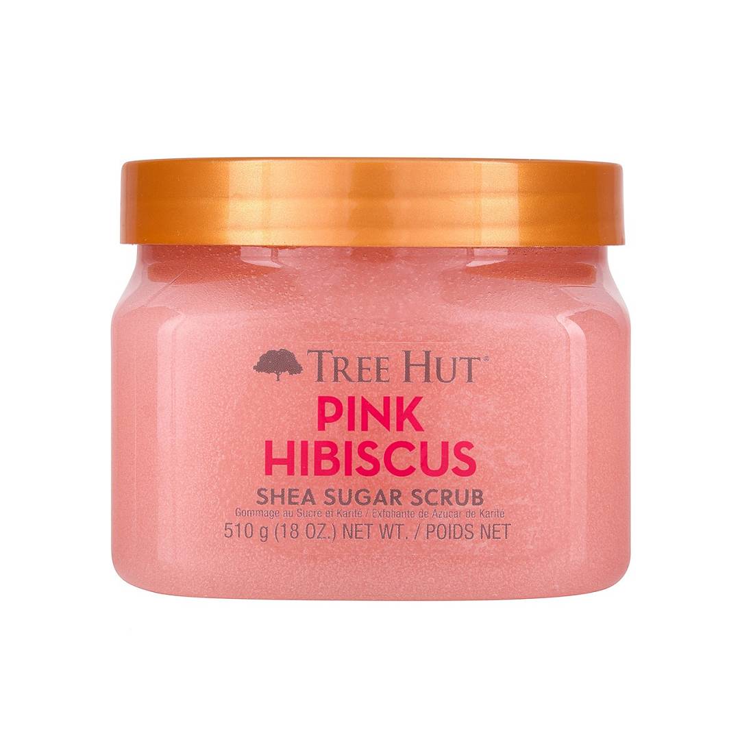 Скраб сахарный для тела с ароматом гибискуса Pink Hibiscus