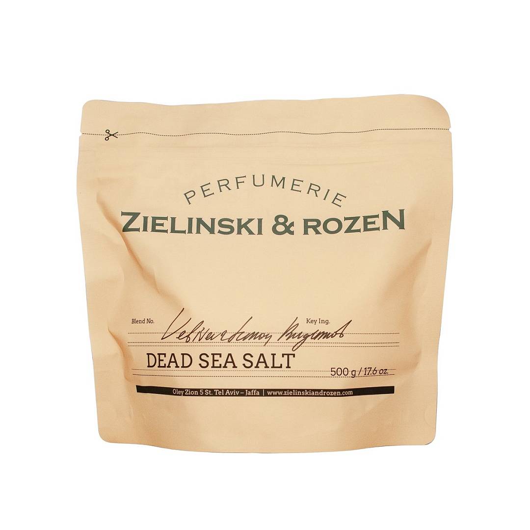 Соль Мертвого моря Ветивер, Лимон