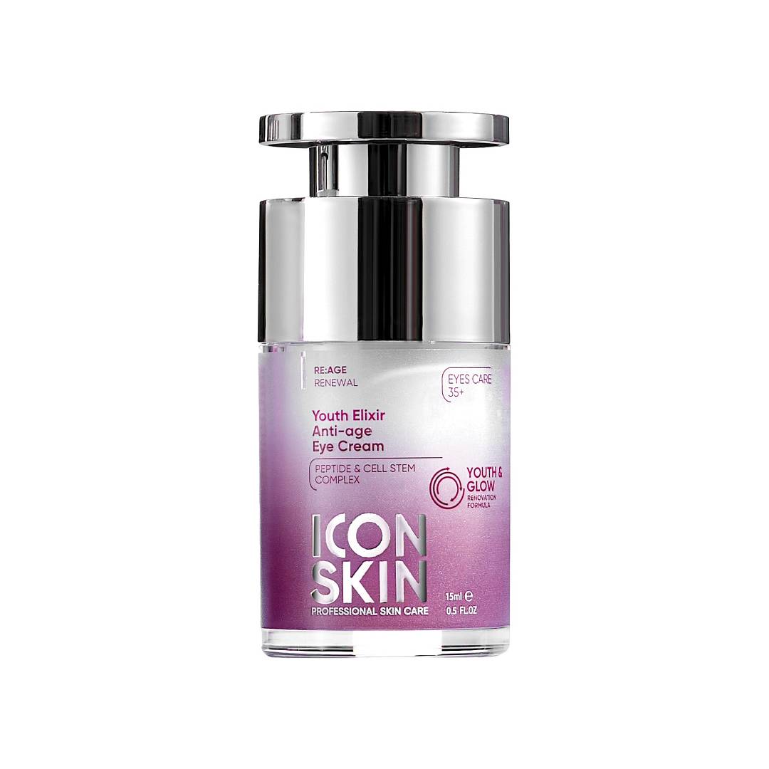 Крем для глаз омолаживающий с пептидами и стволовыми клетками Youth Elixir