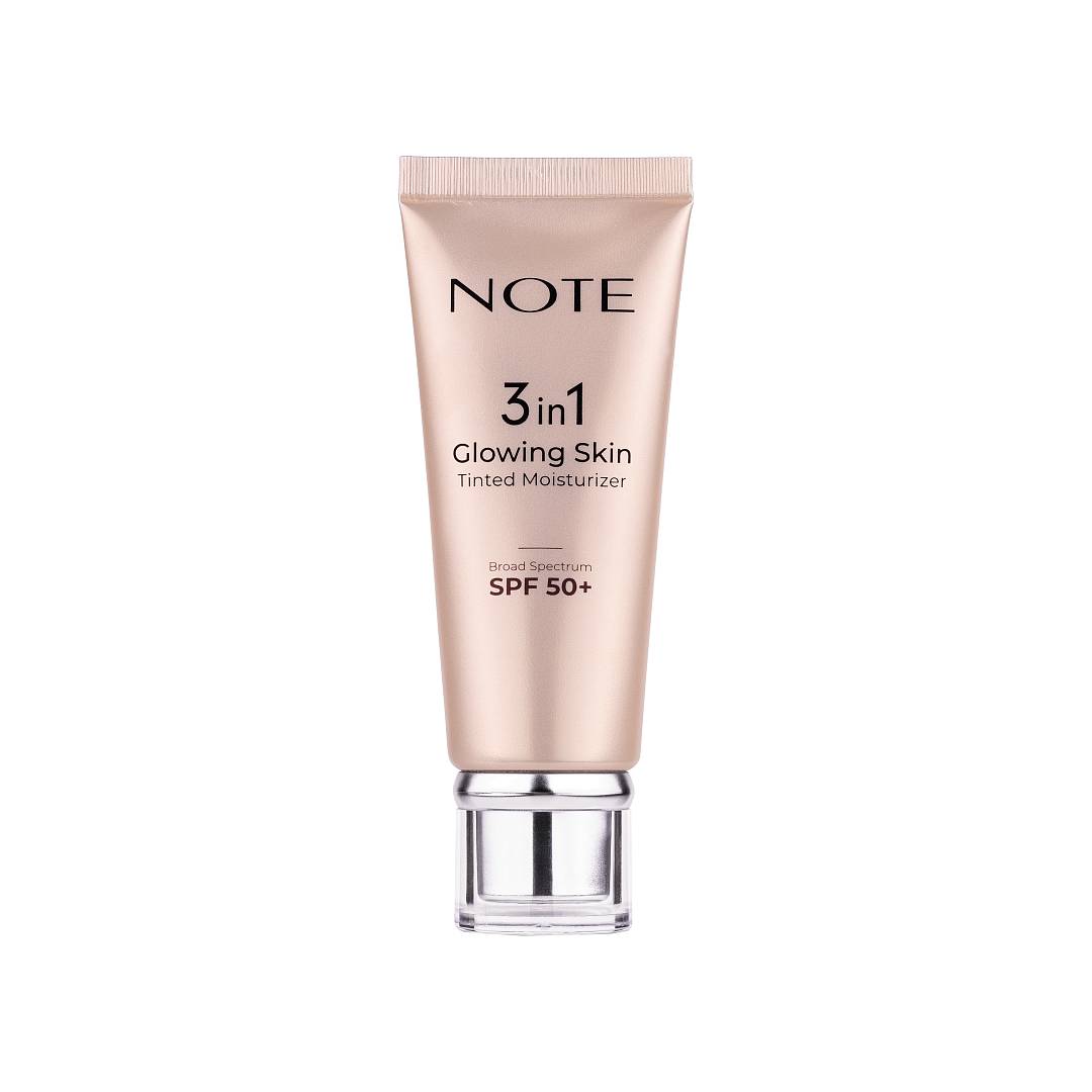 Увлажняющий крем 3 в 1 с тональным эффектом Glowing Skin Tinted Moisturizer SPF50+