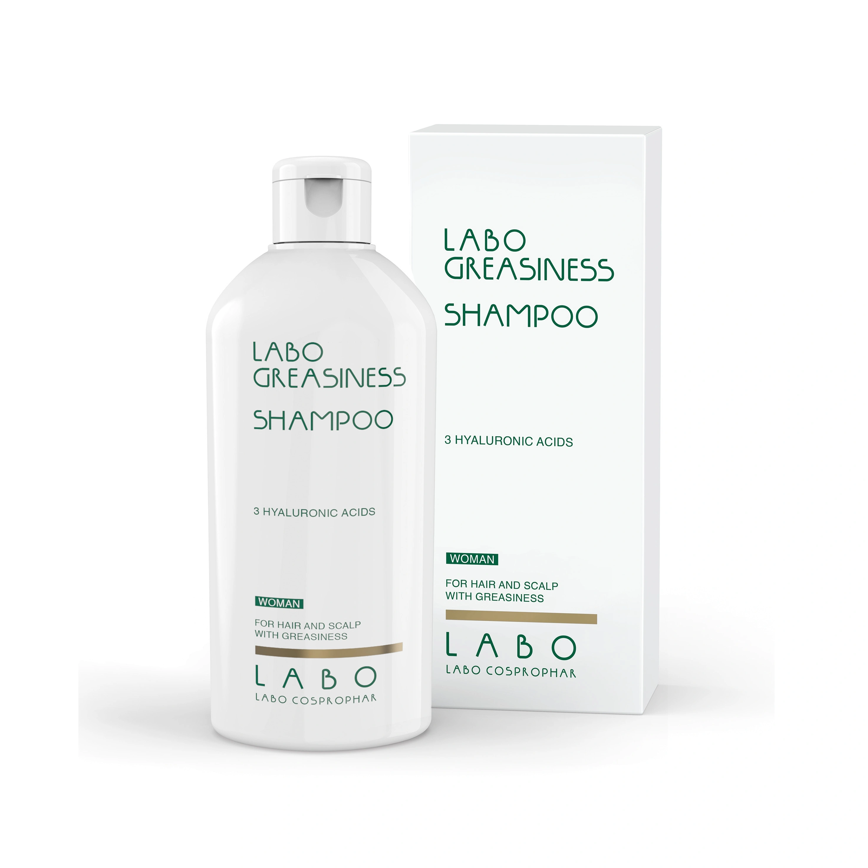 Шампунь для жирных волос и кожи головы для женщин Greasiness Shampoo 3HA 200мл купить в VISAGEHALL