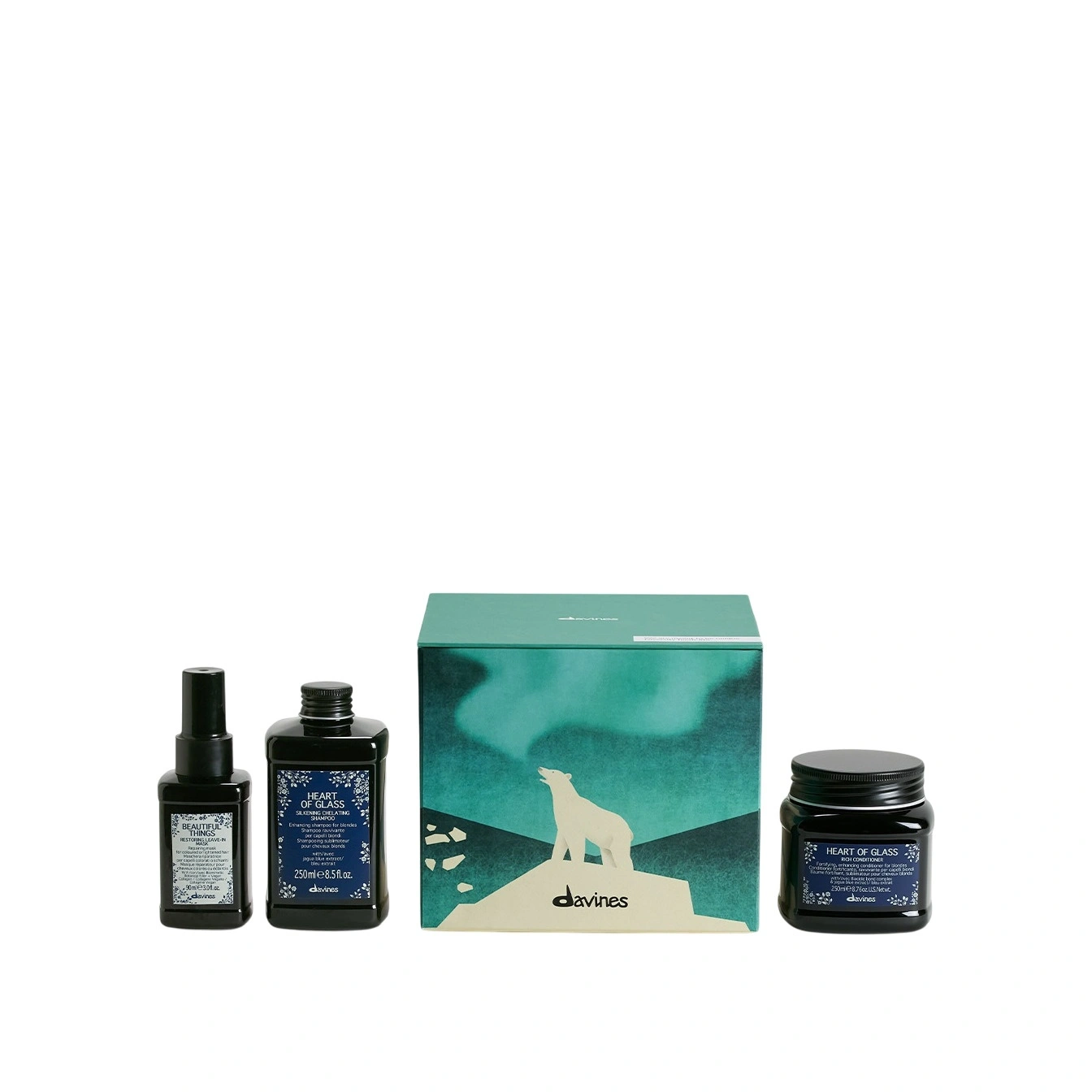 Набор для сияния волос цвета блонда Heart Of Glass купить в VISAGEHALL