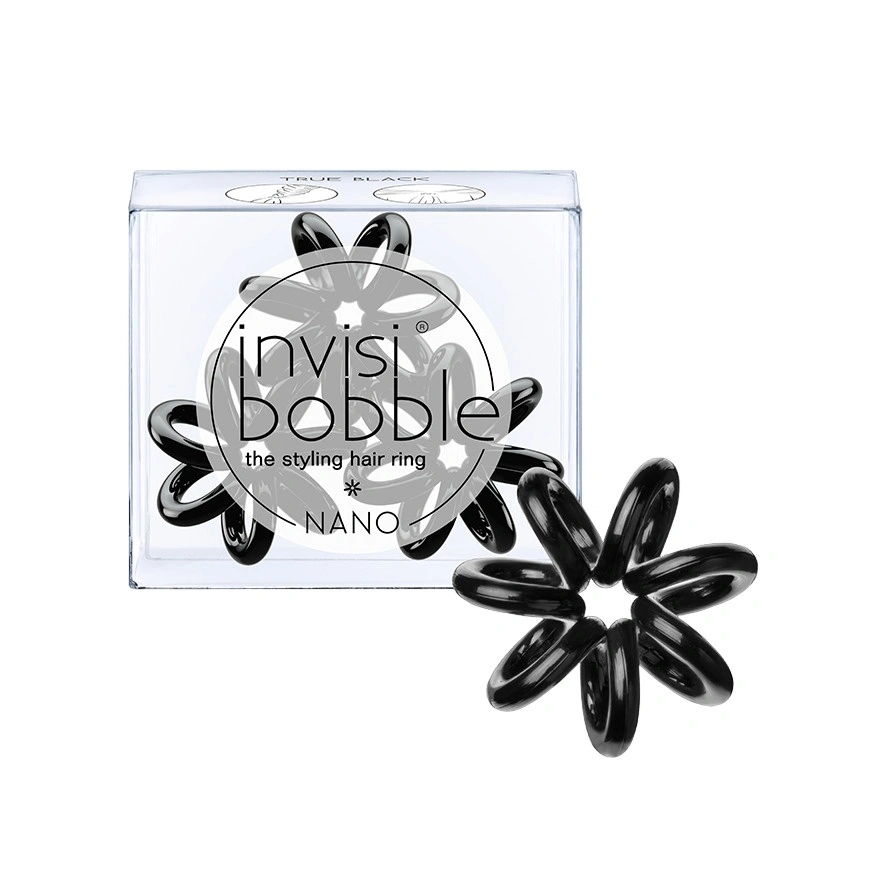 Резинка для волос Nano True Black купить в VISAGEHALL