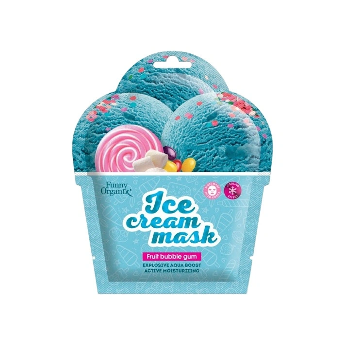 Маска-мороженое для лица тканевая охлаждающая Fruit Bubble Gum купить в VISAGEHALL